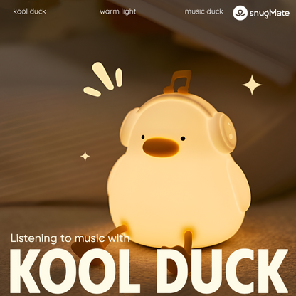 Kool Duck USB Rechargeable Night Lamp with Built-in Phone Holder
