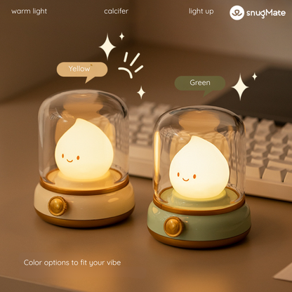 Cute Flame-Shaped USB Rechargeable Light | Calcifer Lamp
