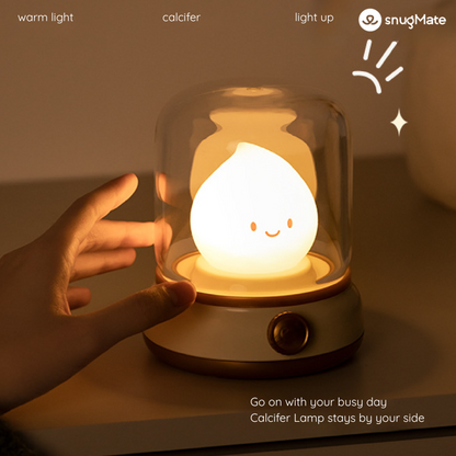 Cute Flame-Shaped USB Rechargeable Light | Calcifer Lamp