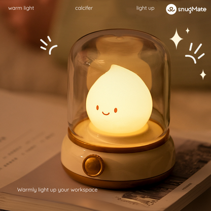 Cute Flame-Shaped USB Rechargeable Light | Calcifer Lamp