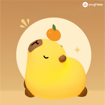 Cute Relaxing RGB LED Lamp – Capybara Chilling Design| CHILLPYBARA