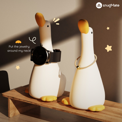 Duck Night Light – The Clueless Little Star-Gazer, USB Rechargeable| DREAMY MCDUCK