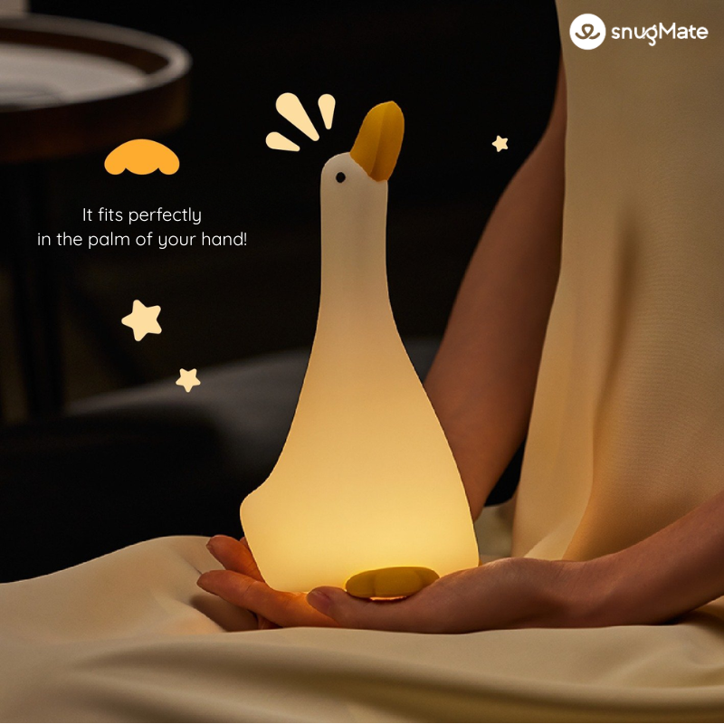 Duck Night Light – The Clueless Little Star-Gazer, USB Rechargeable| DREAMY MCDUCK