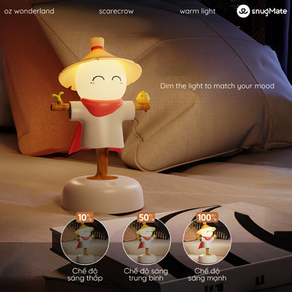 USB Rechargeable Night Light with Cute Scarecrow Design | OZ SCARECROW
