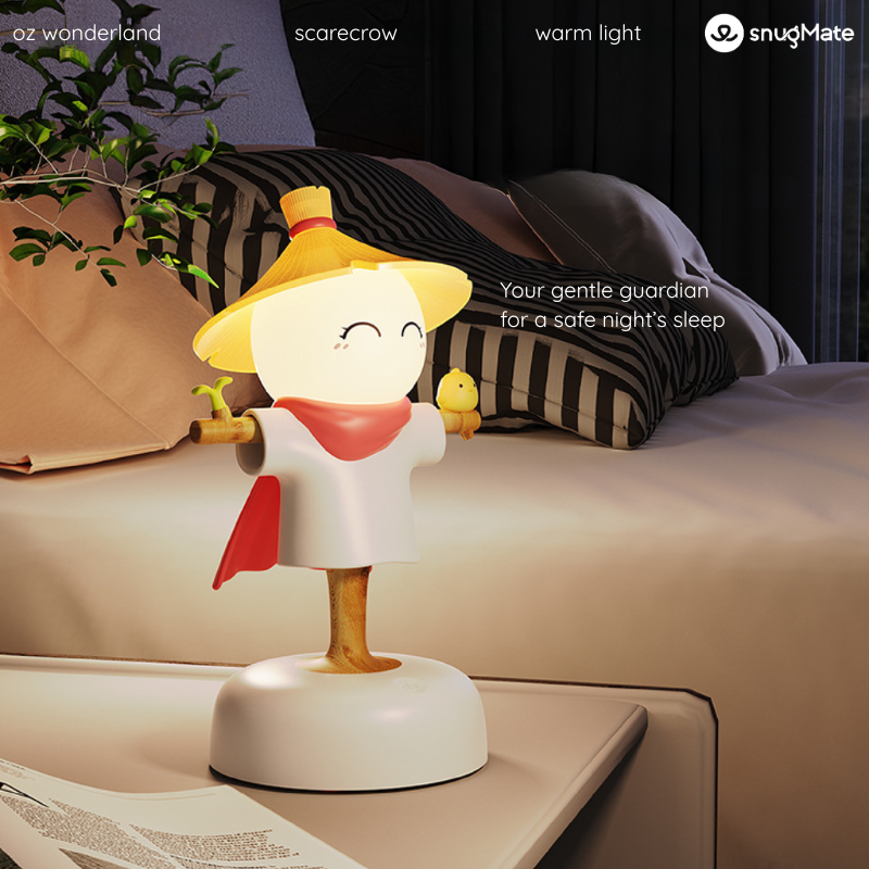 USB Rechargeable Night Light with Cute Scarecrow Design | OZ SCARECROW