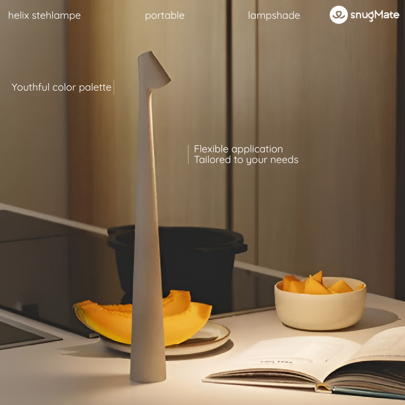 HELIX TABLE LAMP — CLASSIC MINIMALISM WITH A TOUCH OF ELEGANCE