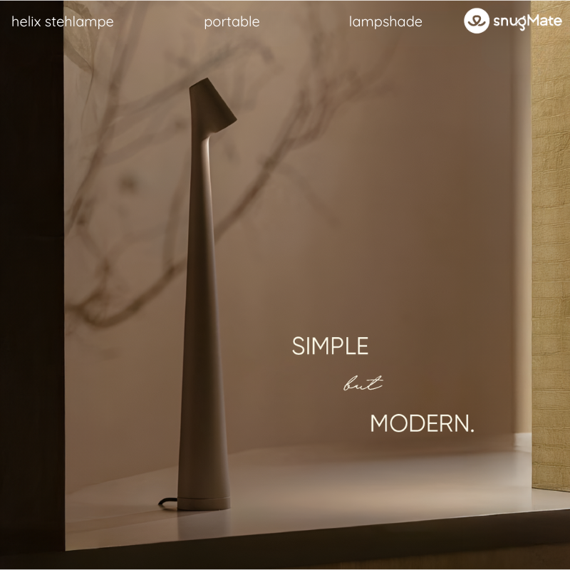 HELIX TABLE LAMP — CLASSIC MINIMALISM WITH A TOUCH OF ELEGANCE