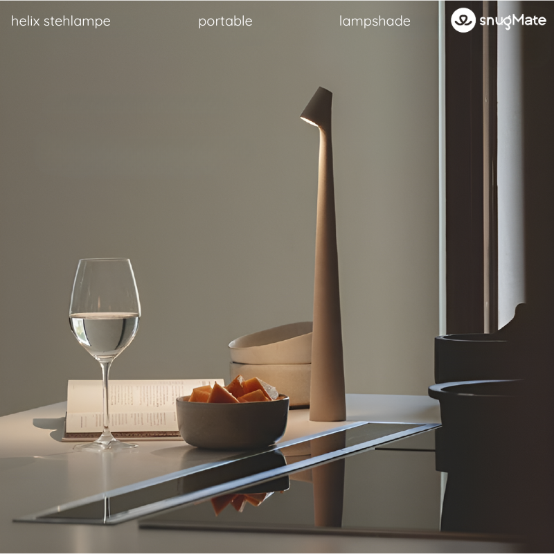 HELIX TABLE LAMP — CLASSIC MINIMALISM WITH A TOUCH OF ELEGANCE