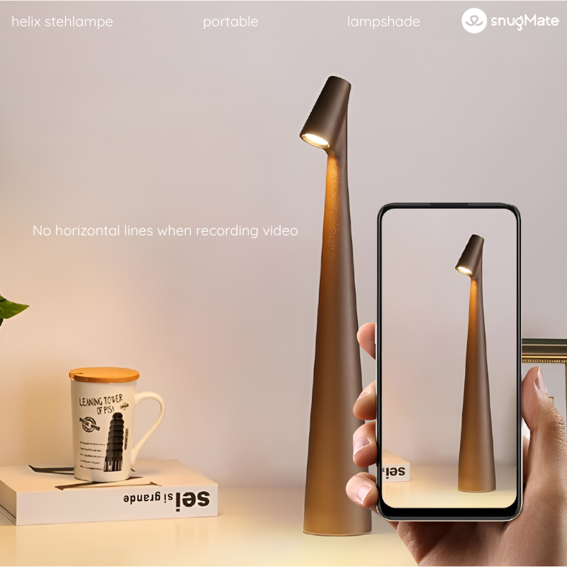 HELIX TABLE LAMP — CLASSIC MINIMALISM WITH A TOUCH OF ELEGANCE